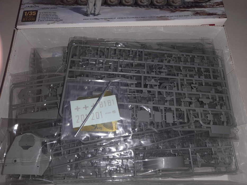 Kit modelismo 1/35 Border Model Panzer IV J