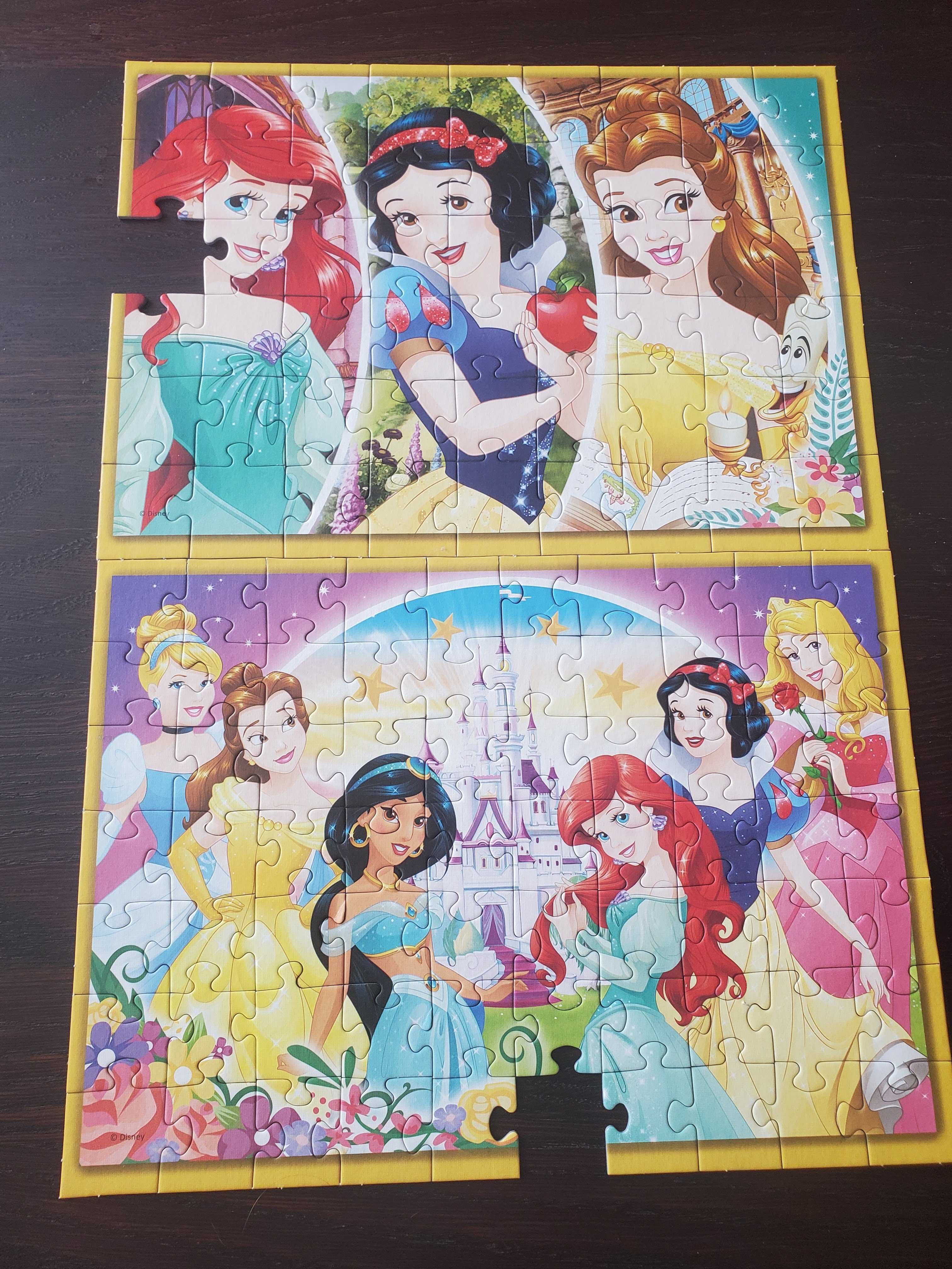 Trefl puzzle 4 w 1 Disney Princess Książniczki 4+