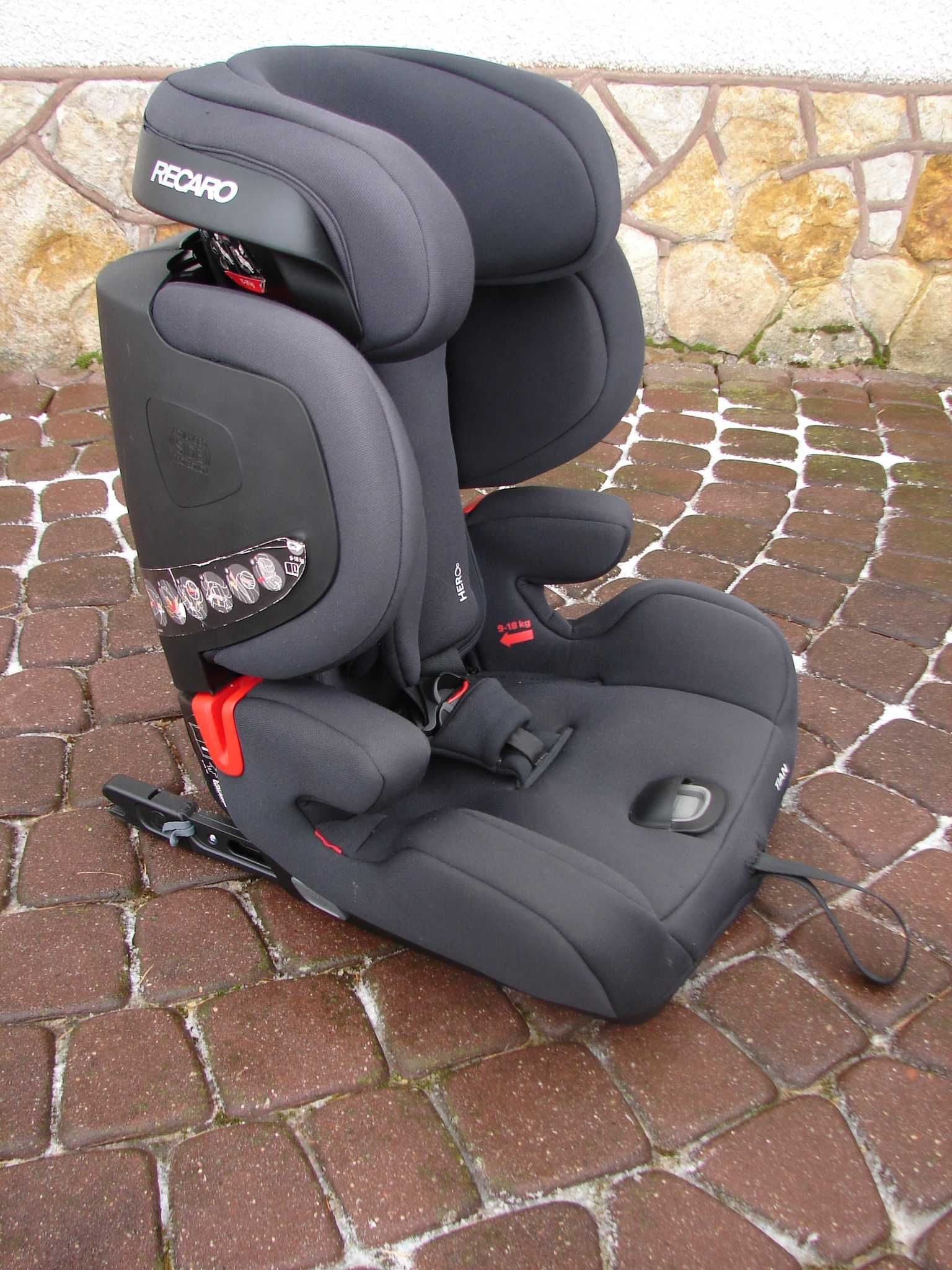 Recaro Tian Core Deep Black fotelik samo 9-36Kg Isofix