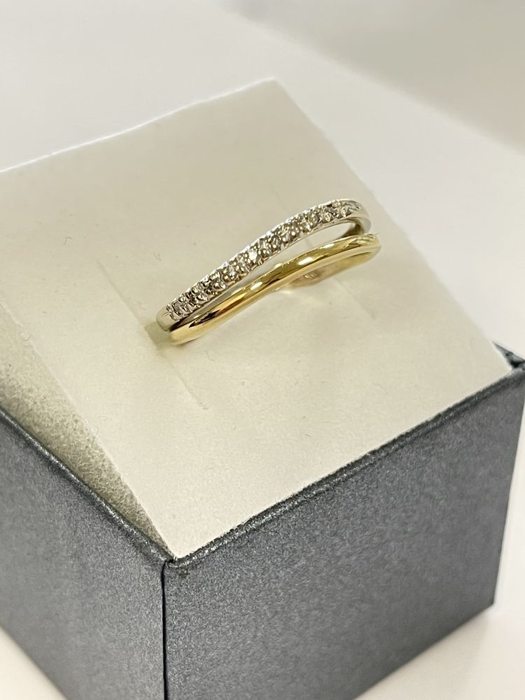 Złoty pierścionek 18K (750) rozmiar 14