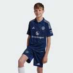 Szorty / spodenki Manchester United 24/25 Away Kids
