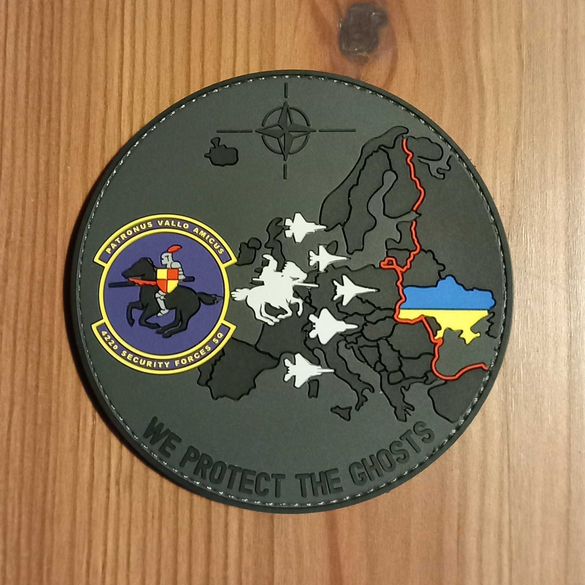 Naszywka We Believe in Ghost US Air Force