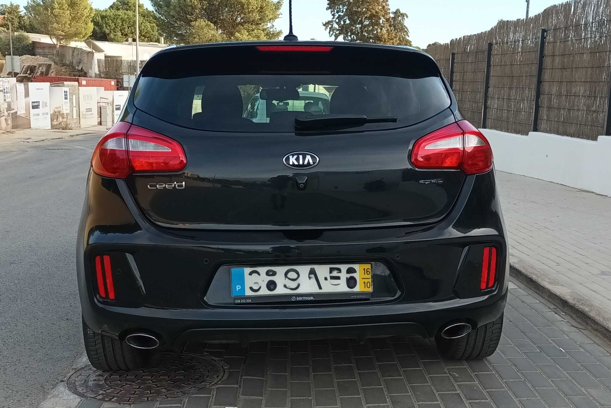 Kia Ceed GT LIne 1.0 T GDI, gasolina, 2016, excelente estado.89.300 Km