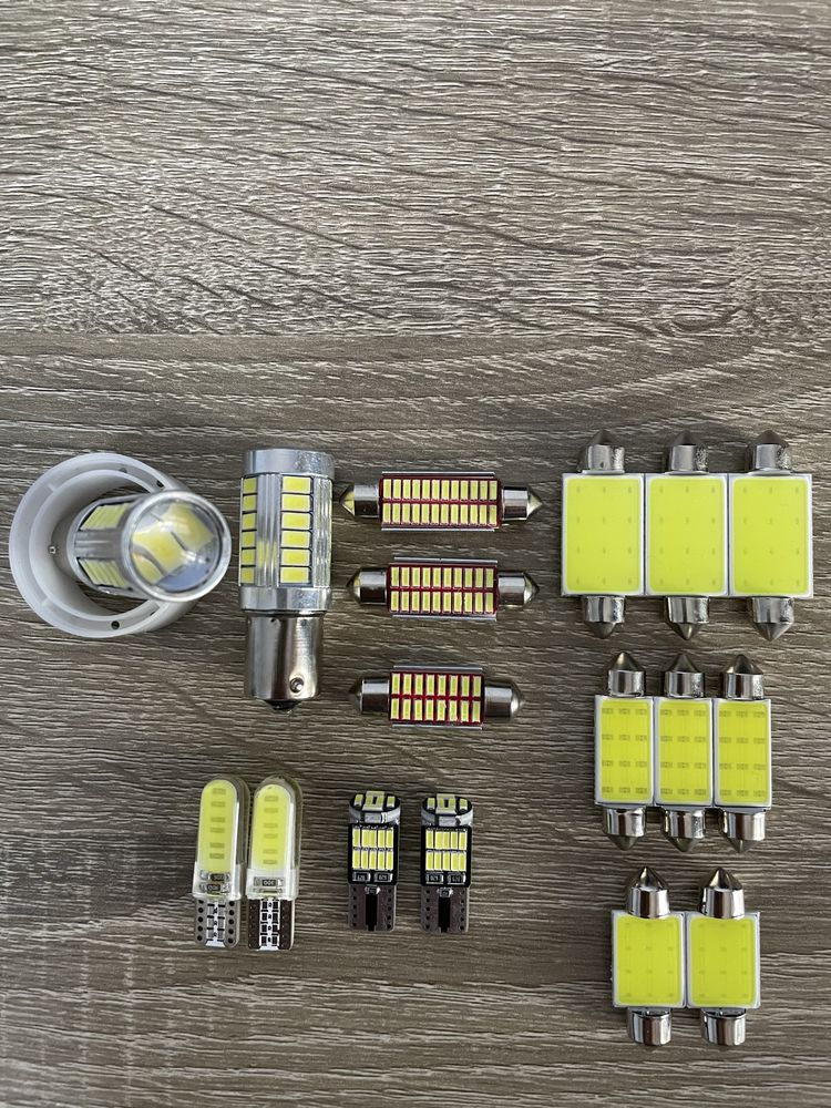Led Canbus лампа в стопы, задний ход, поворот 1157 P21W PY21W W16W T15