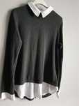 Elegancki bluzka sweter damski M L