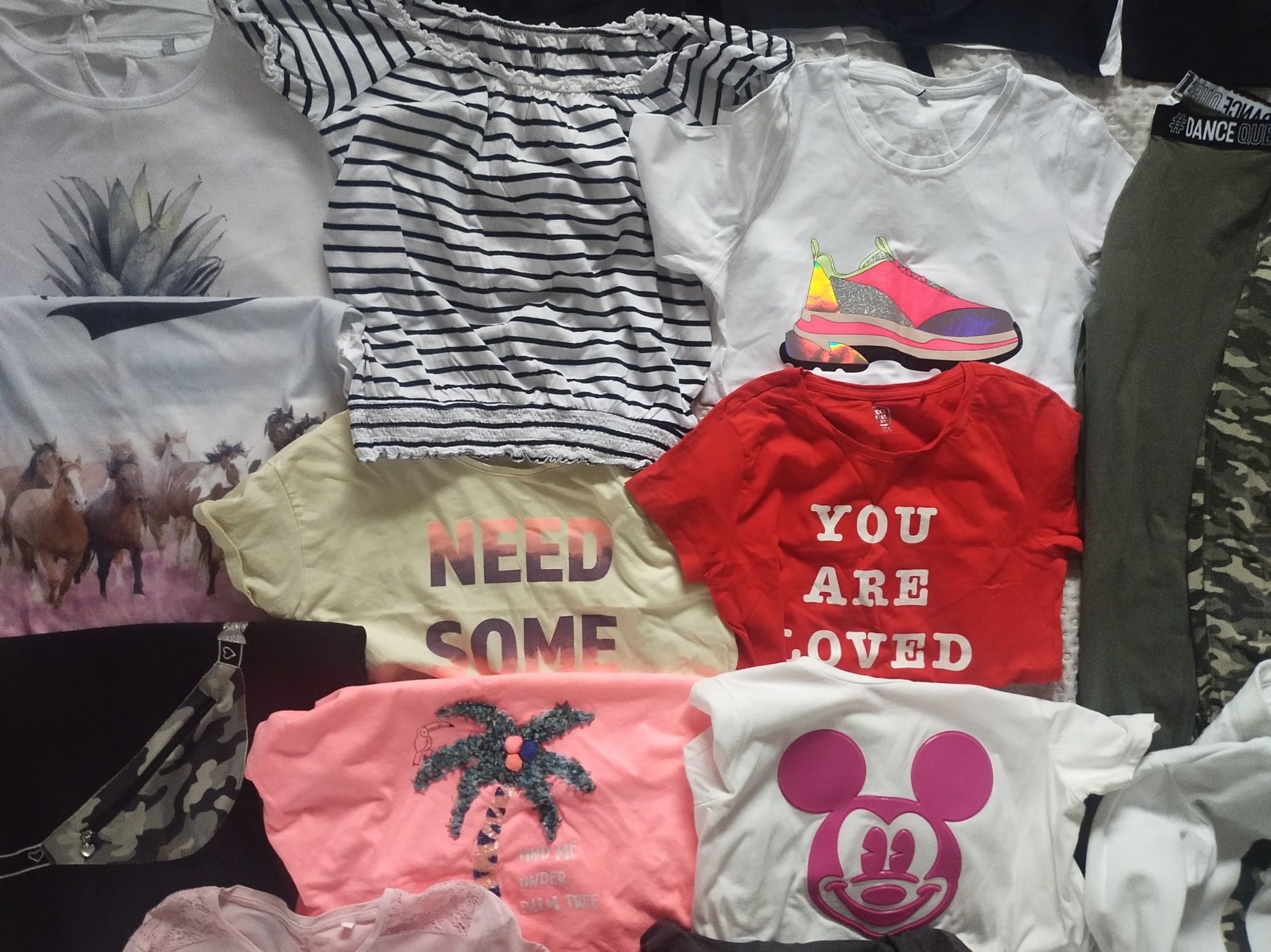 Zestaw ubrań dla dziewczynki 170/176 Smyk H&M C&A