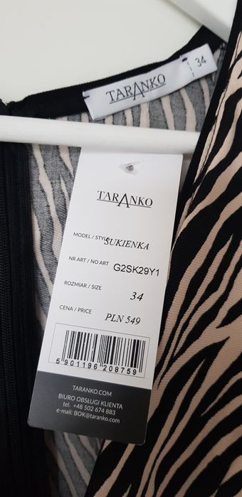 Sukienka Taranko rozm 34 NOWA
