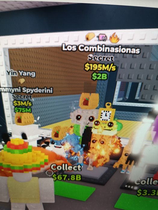 los combinasionas 195 млн в секунду