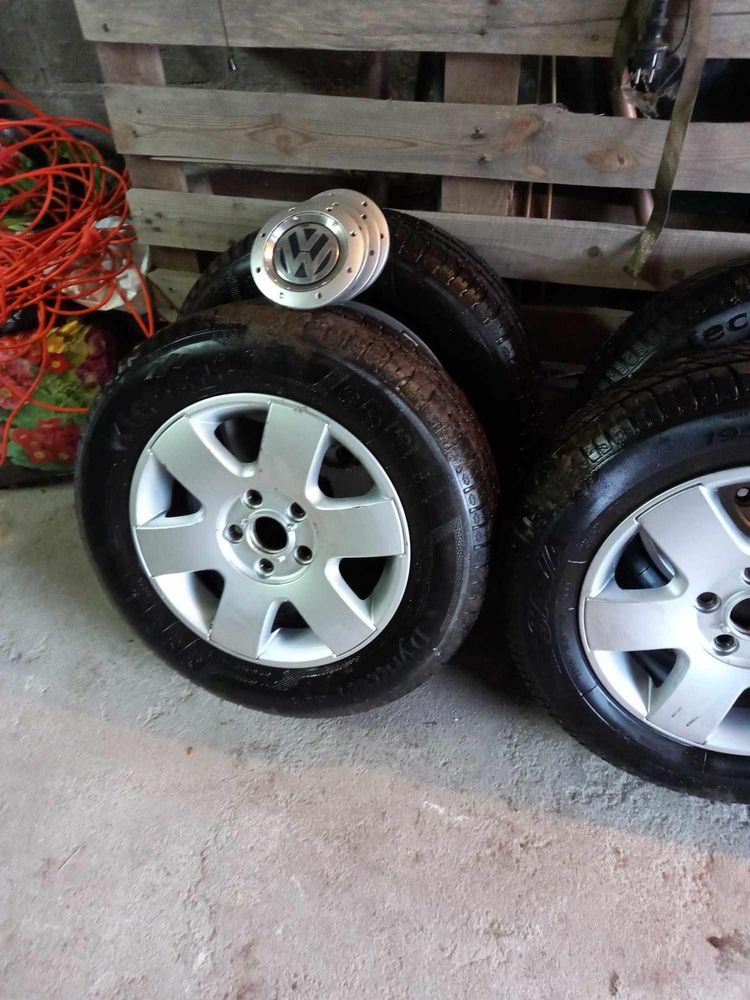 Alufelgi + opony letnie VW Golf V 195/65 R15