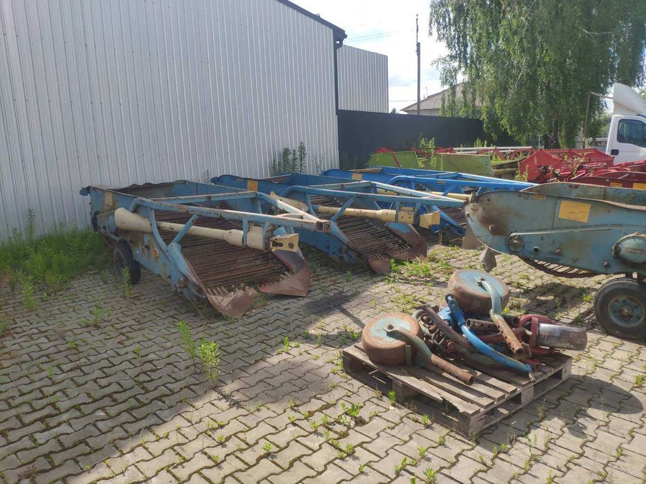 Картоплекопачка картофелекопалка копалка копачка дворядна причіпна КТН