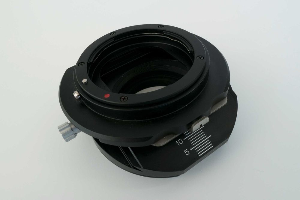 Adaptador Tilt-Shift Kipon, lentes Nikon F para montagem Sony E