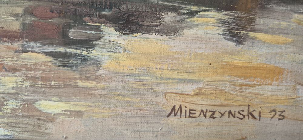 Olejny obraz, Mienżyński,  57x43