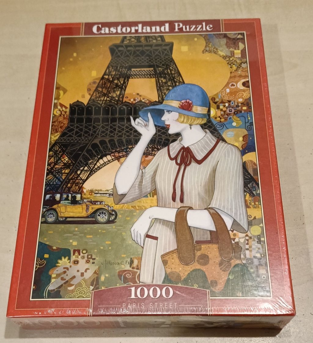 Puzzle 1000 Dama w Paryżu