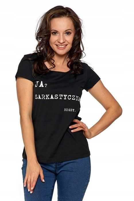 Moraj T-Shirt Damski Bawełniany Krótki Rękaw Xl