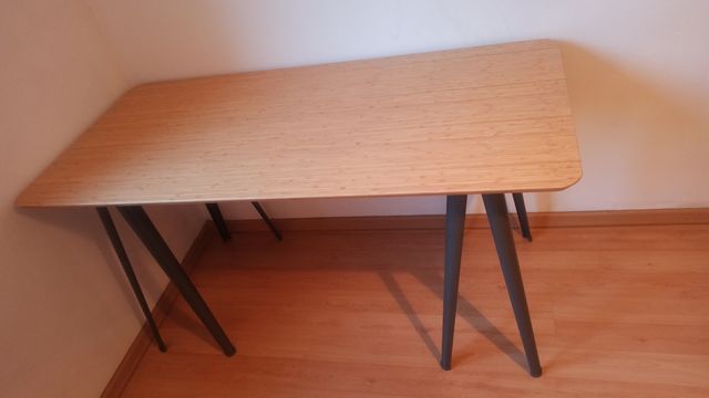 Piękne biurko stół Ikea ANFALLARE / NÄRSPEL 140x65 blat 994.177.16