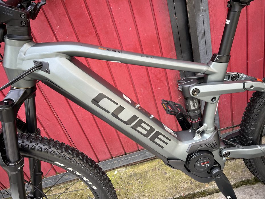 Велосипед електро двухподвес  Cube Stereo Pro 120R 27.5