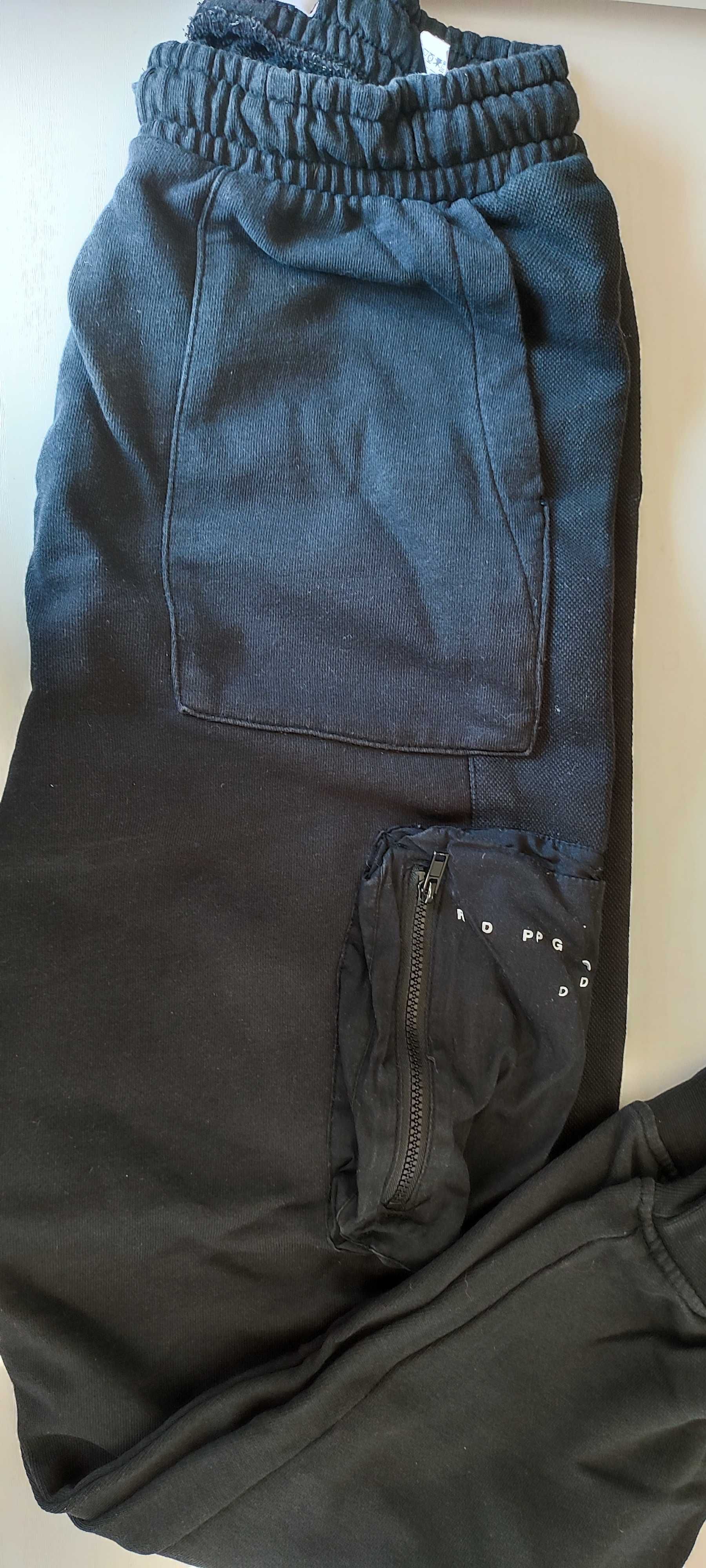 calça preta com bolsos 13-14anos