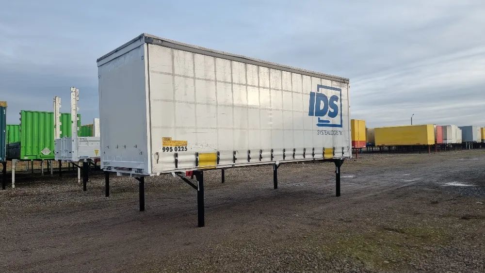 Krone 14.500zł netto ZABUDOWA KRONE BDF 7.80x2.55m FIRANKA SUWANY DACH 2012rok DRZWI ST.BDB