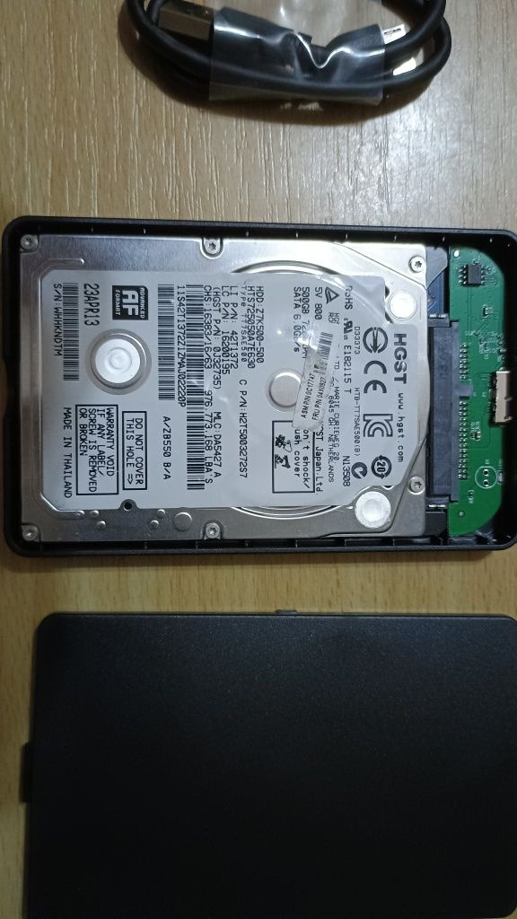 Dysk zewnętrzny 500 GB