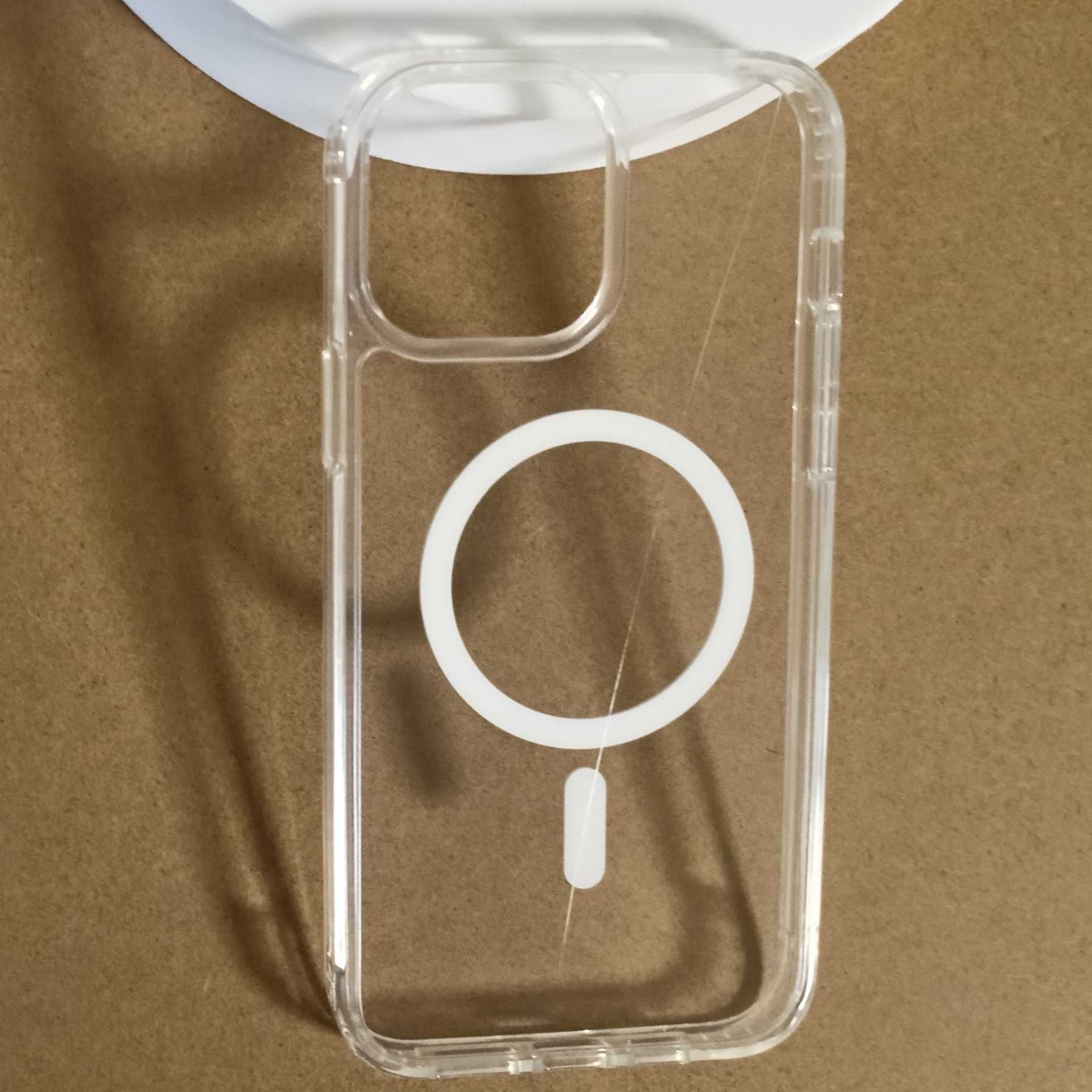 USZKODZONE Magnetyczne plecki etui iPhone 13 Pro Max bezbarwny MagSafe
