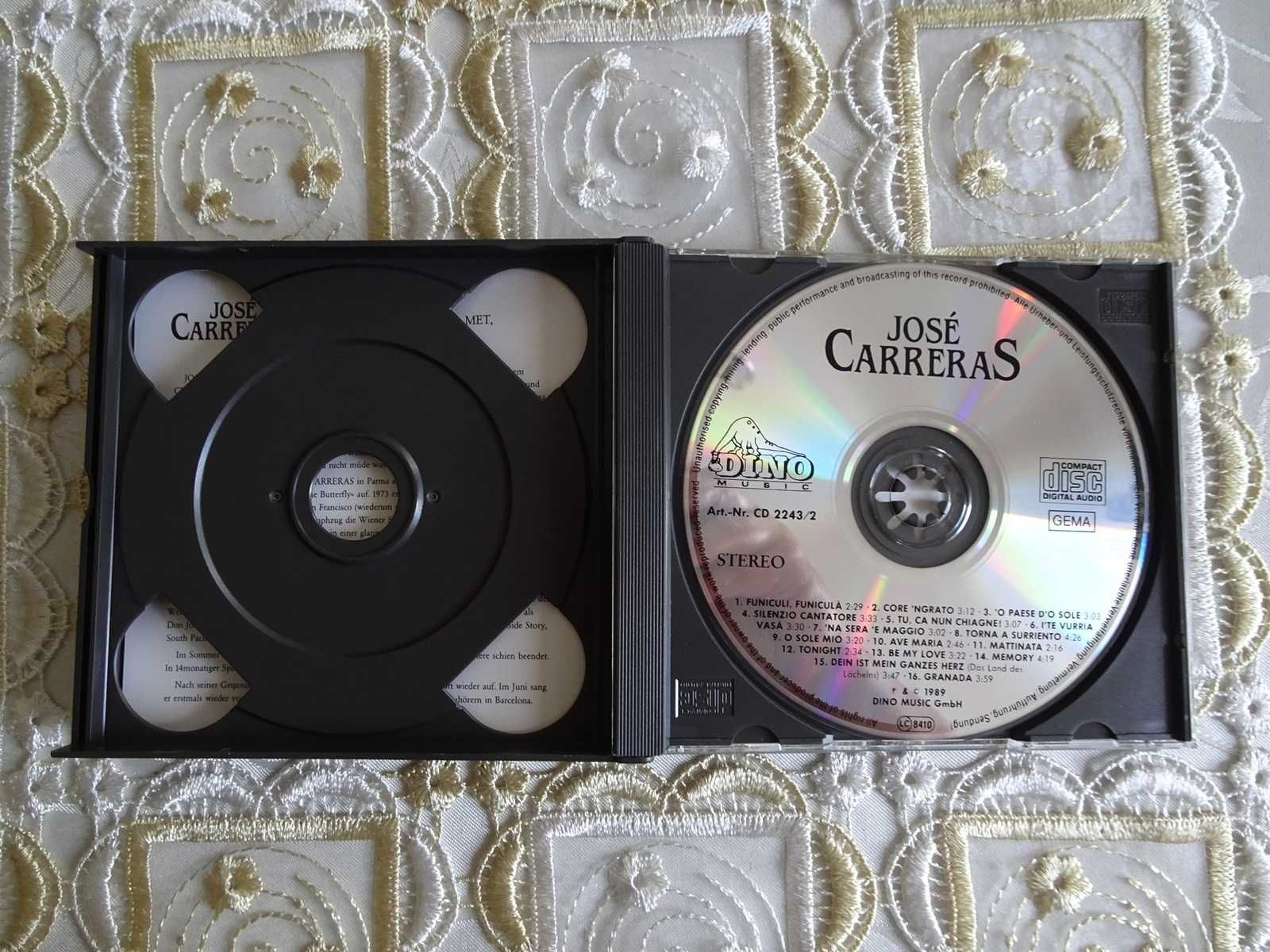 CD Jose Carreras. Komplet 2 płyt.