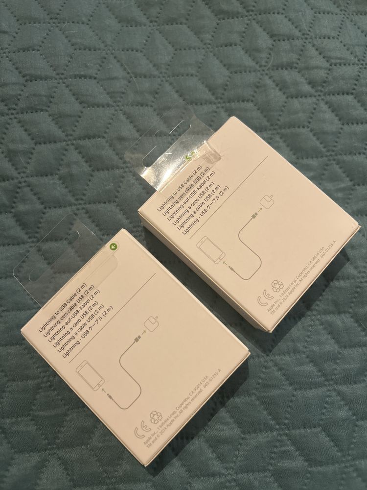 Cabos carregador iPhone 2m NOVOS