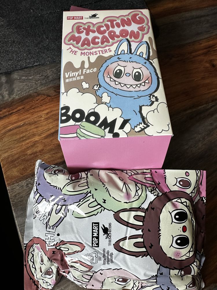 Labubu Sezame Bean brelok + balon nowe