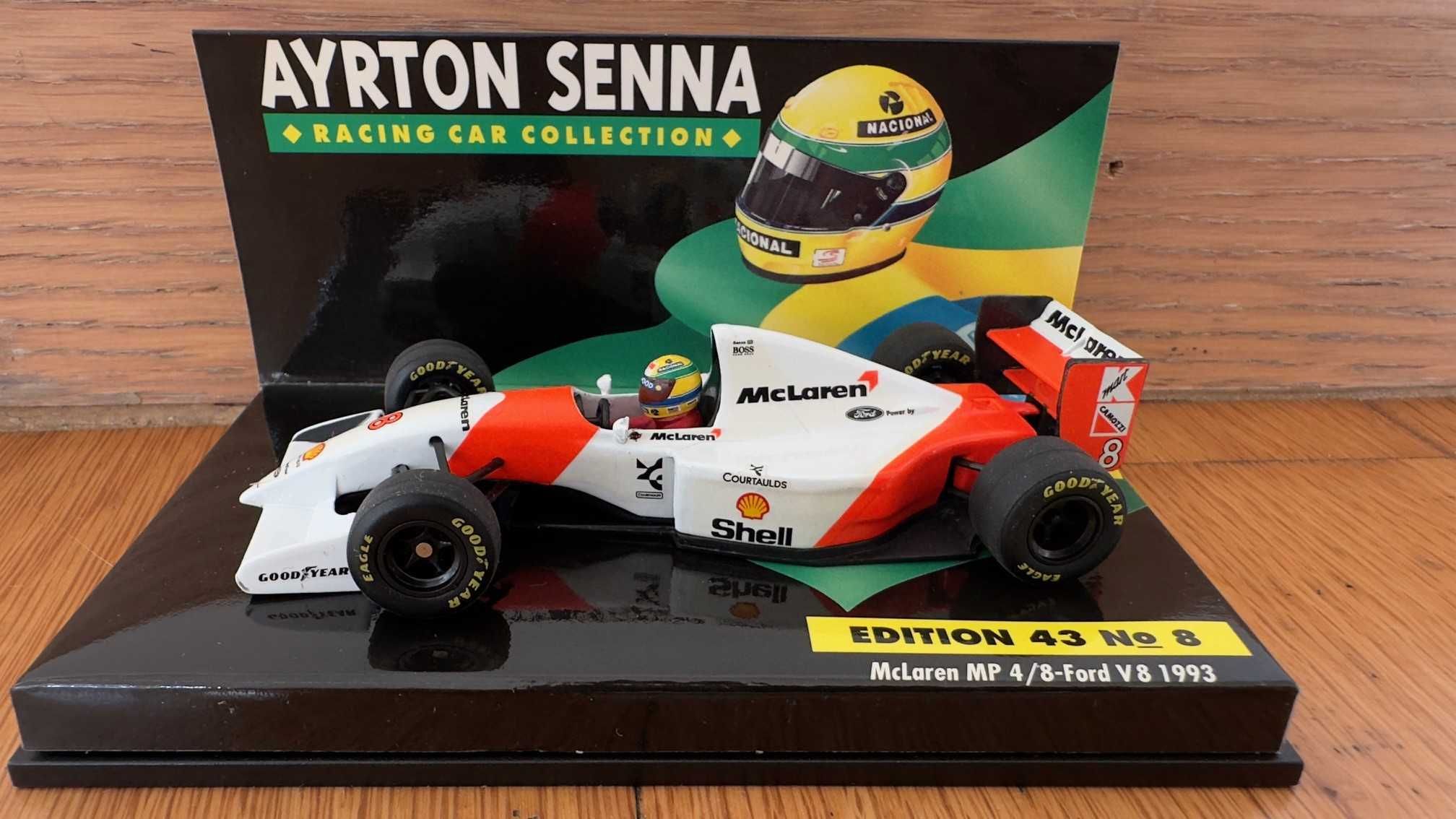 Minichamps 1:43 - Ayrton Senna - Mclaren MP4-8 Ultima Vitória F1