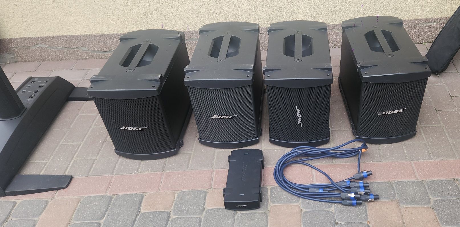 BOSE L1 + 4xBass B1 + Pack Lite A1 250w + okablowanie
