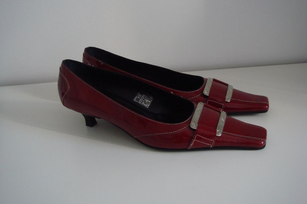 buty bordowe Prima Moda