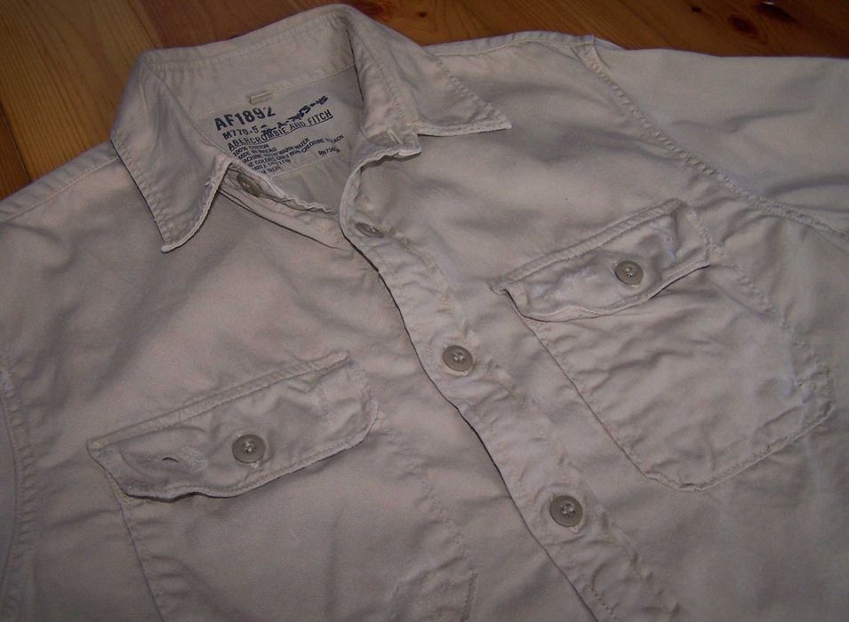 Koszula z długim rękawem Abercrombie & Fitch z USA