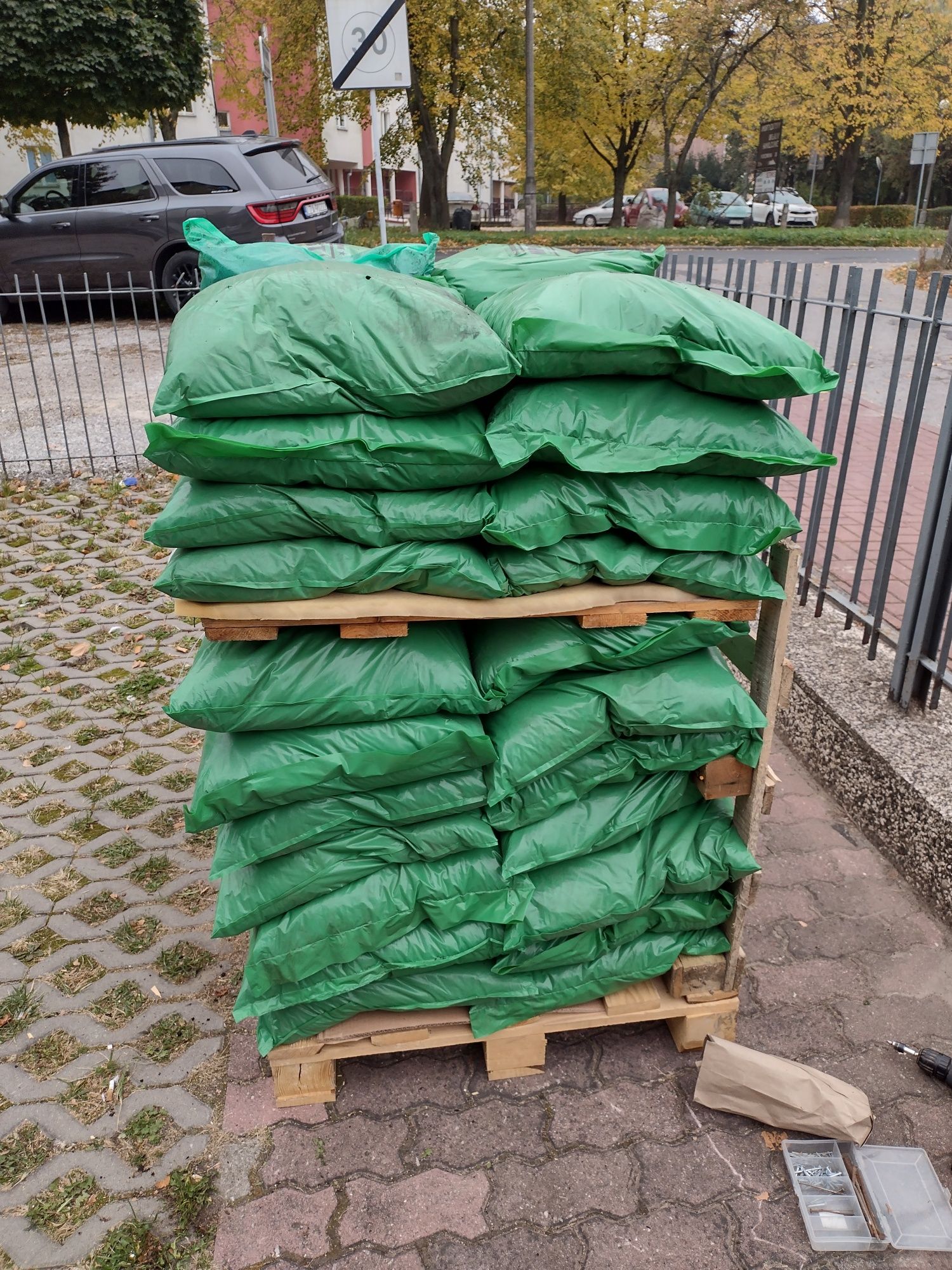 Bio kompost 100% naturalny, zielony