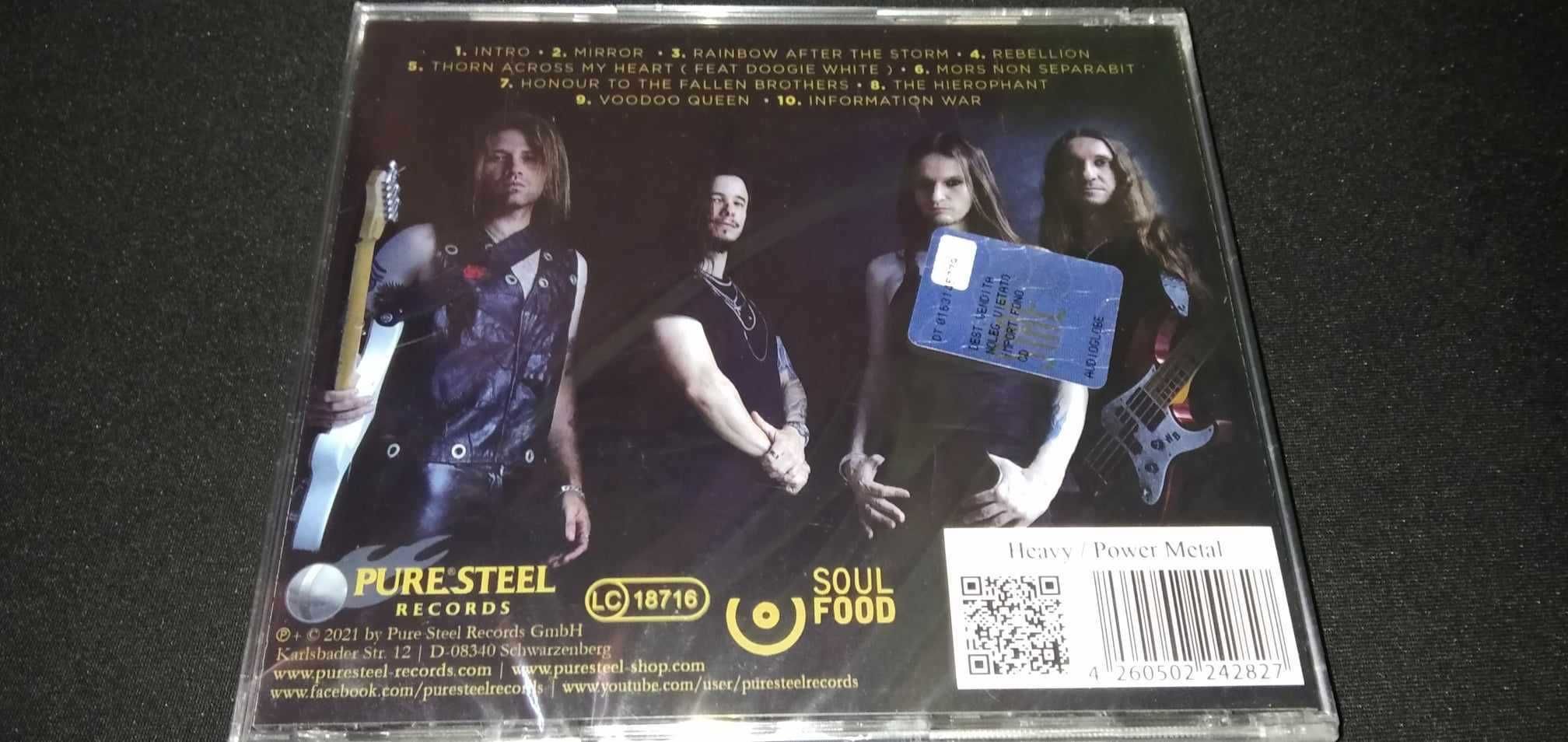 Kiko Shred – Rebellion (CD novo/selado) Heavy Metal do Brasil