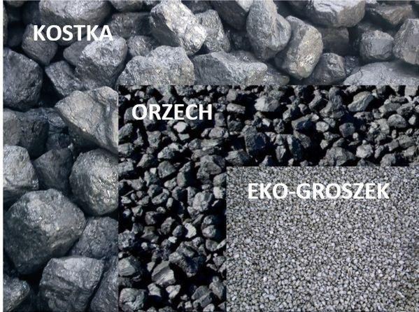 Węgiel Orzech I, orzech II  Wysoko Kaloryczny