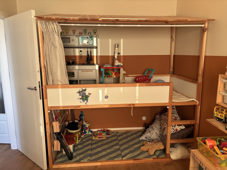 Ikea Kura Domek Łóżko dla dziecka