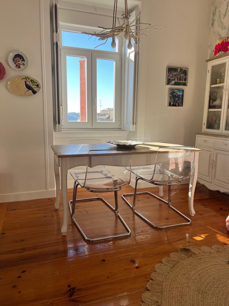 Mesa de jantar Viena rústica Gato Preto