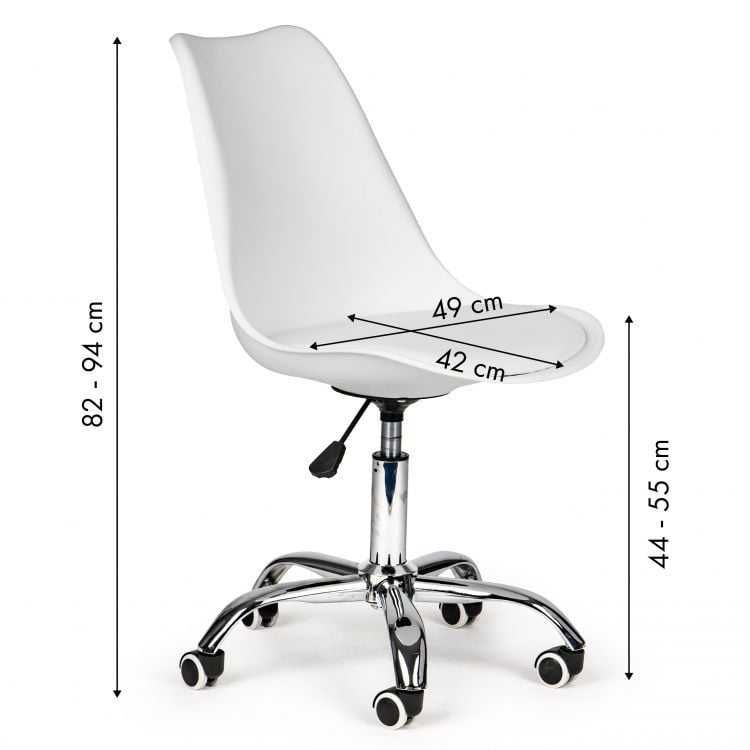 nowy fotel biurowy, krzesło obrotowe