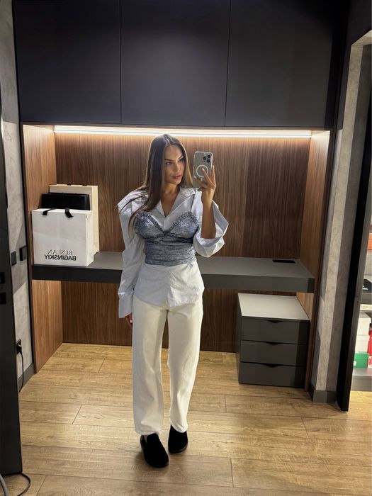 Жіноча сорочка Jacquemus heron preston miu miu balenciaga оригінал