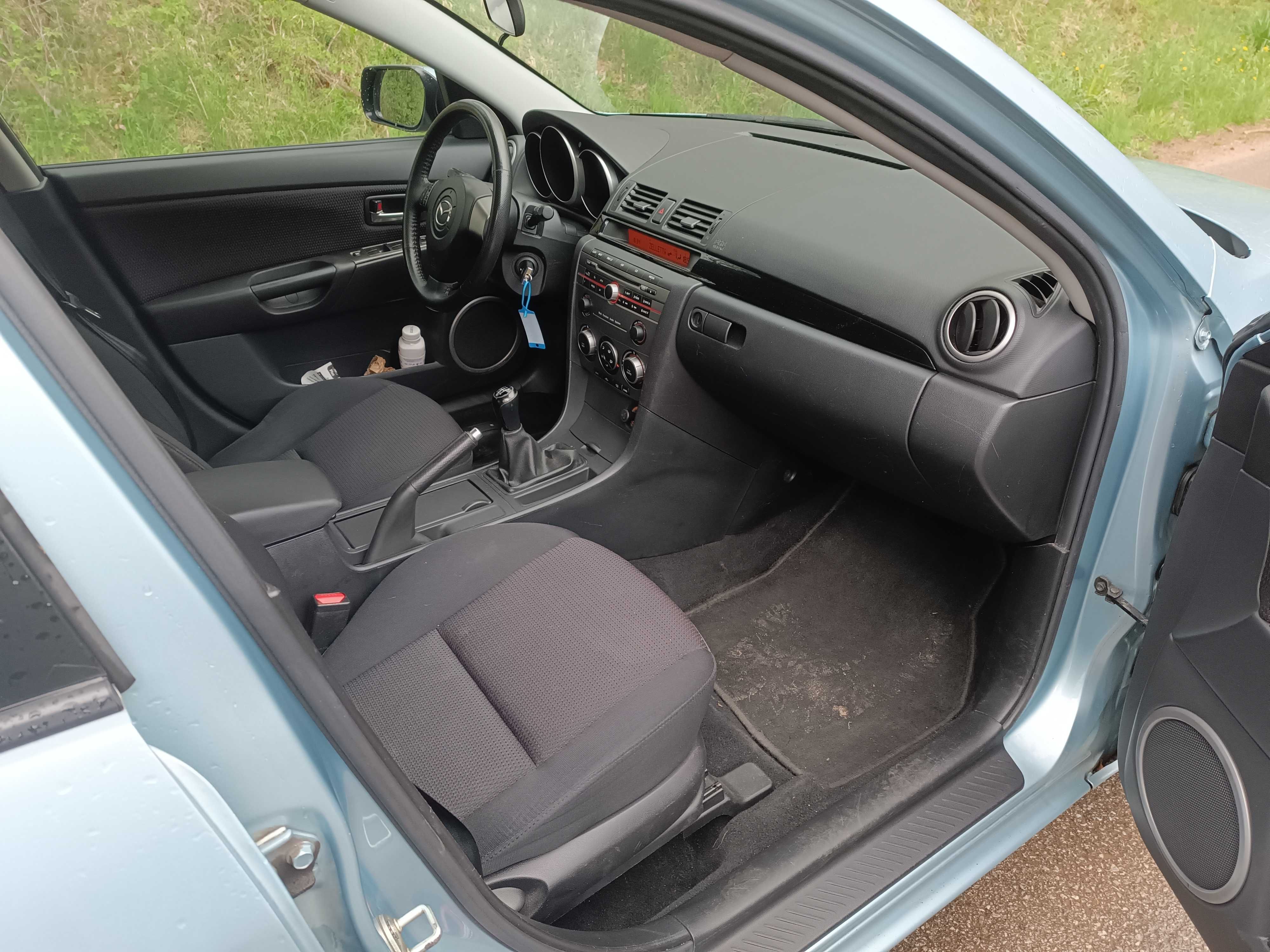 Mazda 3 BK Lift 1.6 Benz. 2007r Klima Alu 16" z Niemiec Zarejestrowana