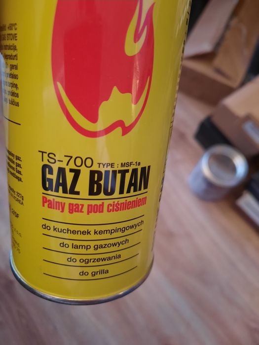 Palny Gaz pod ciśnieniem