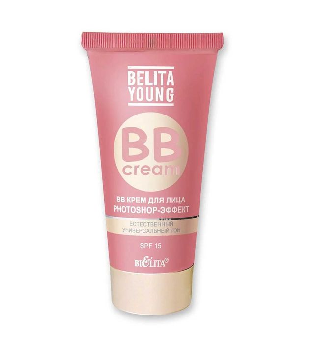 ВВ крем тональний для обличчя Belita Young PHOTOSHOP Беліта фотошоп