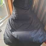 Puff preto  como novo