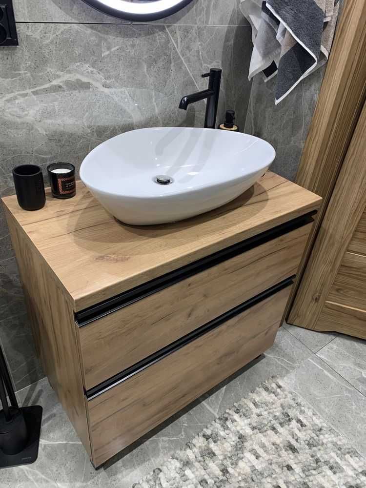 Szafka pod umywalkę 80 cm - meble łazienkowe na wymiar
