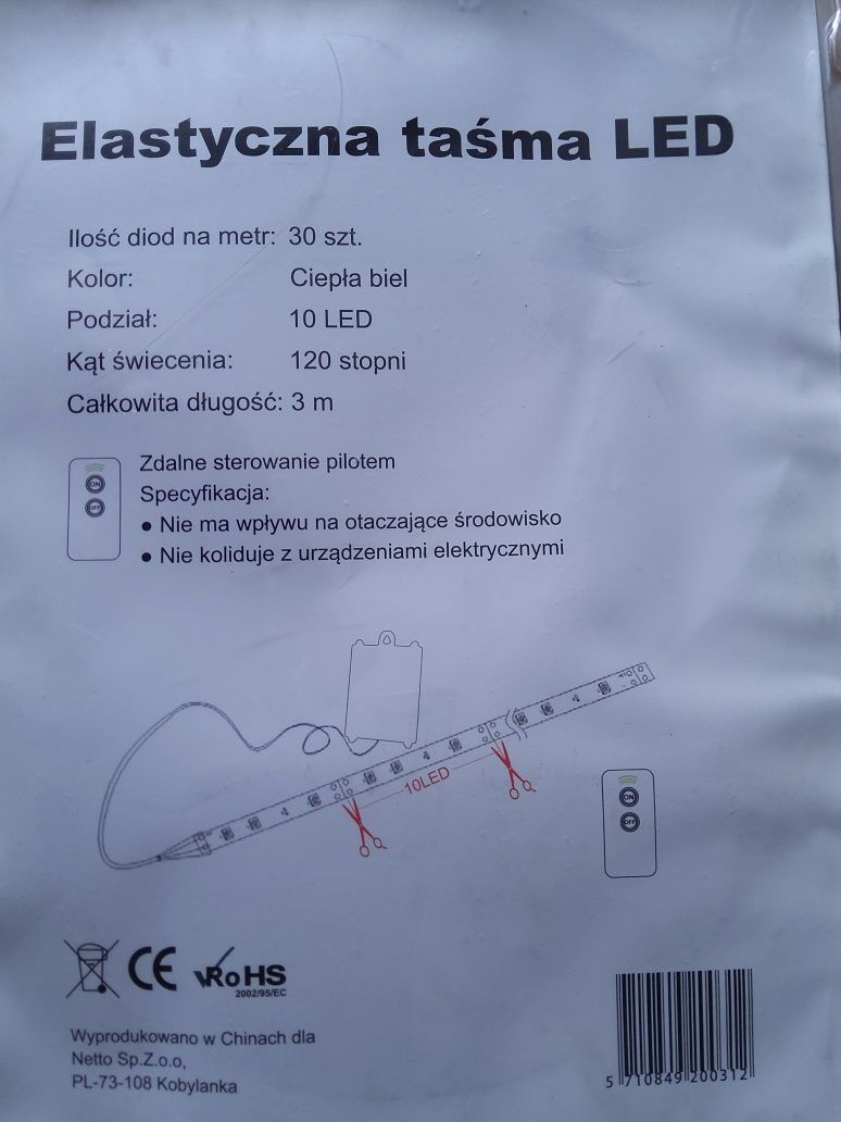 Taśma  led z pilotem