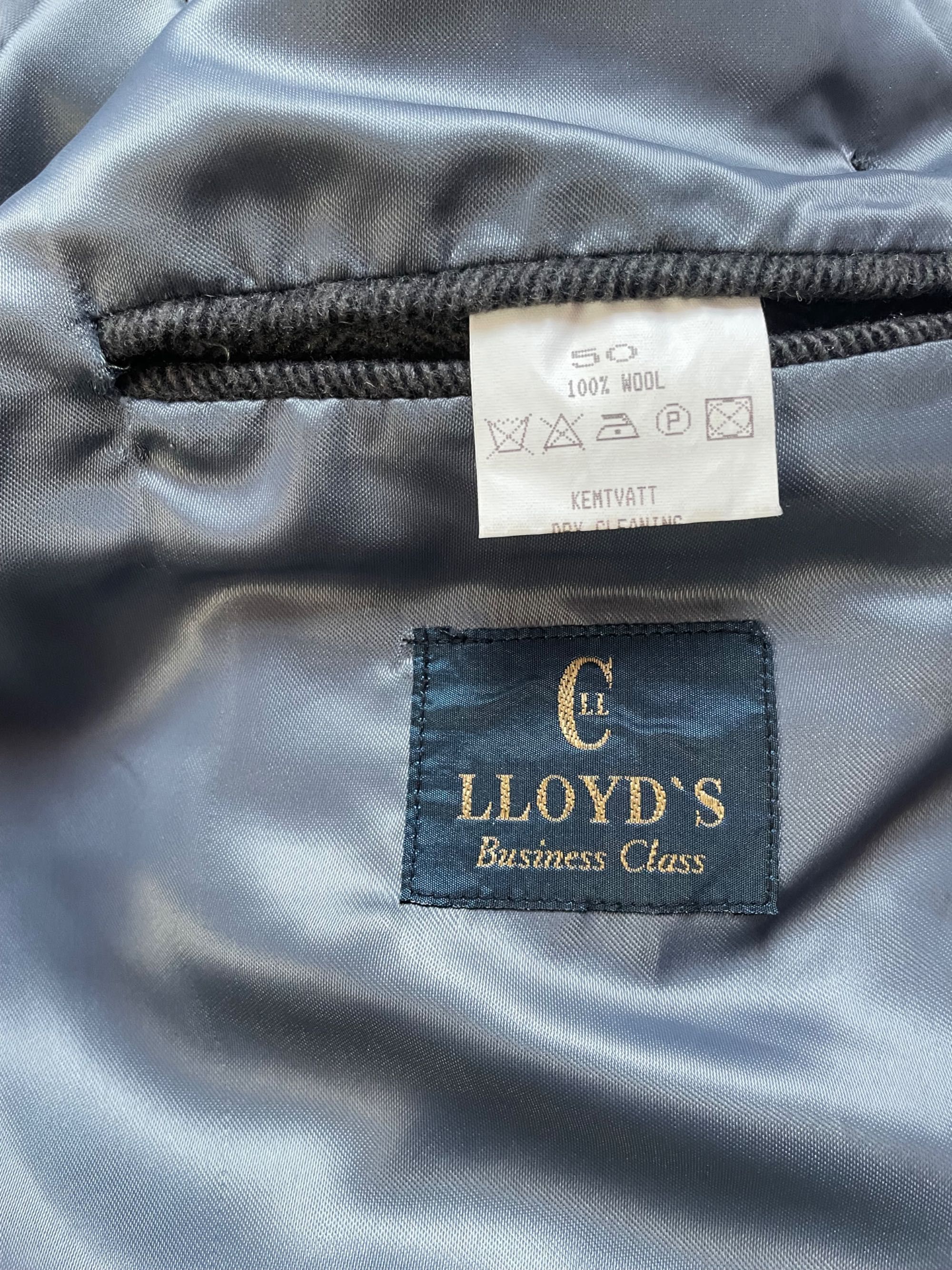 Płaszcz Henri Lloyd LLOYD'S Business Class 100% wełna wełniany wool