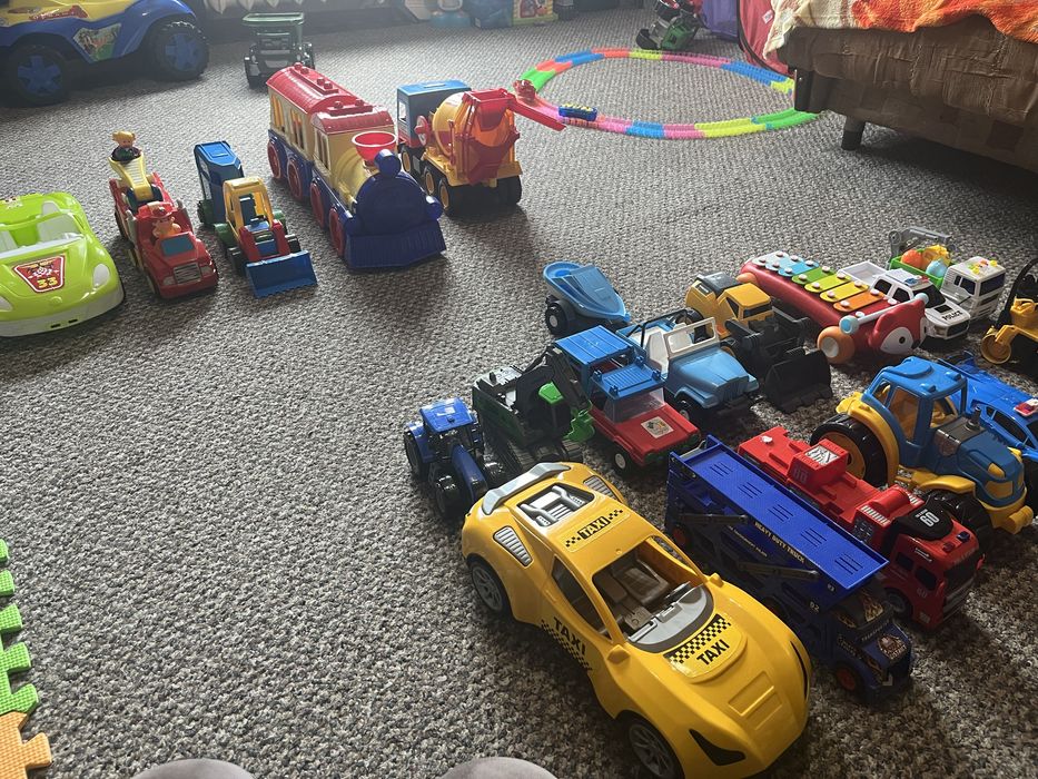 Паравоз трактор пожарная каток бетономешалка самосвал кран танк машины