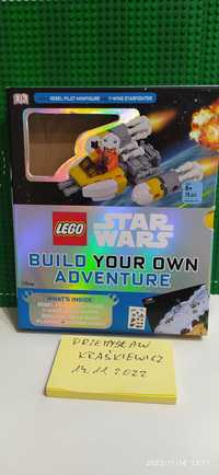 Lego minifigurki Star Wars książka build your own adventure