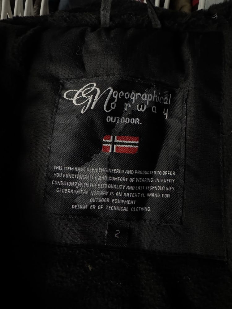 Geographical Norway outdoor Alaska Lady kurtka ocieplana zimowa L