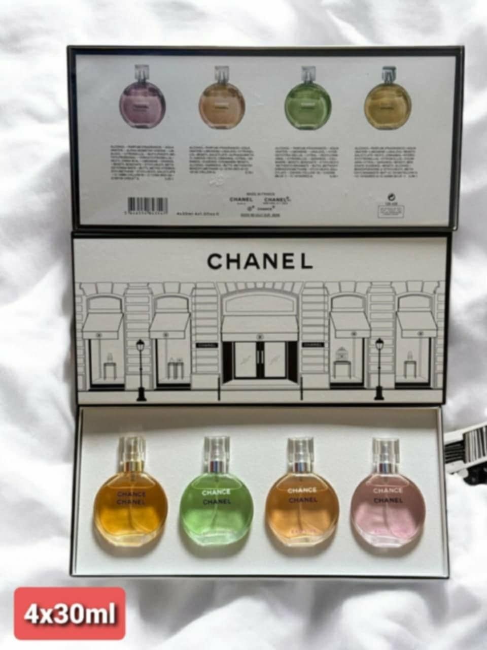 Zestaw Chanel Chance 4x30ml