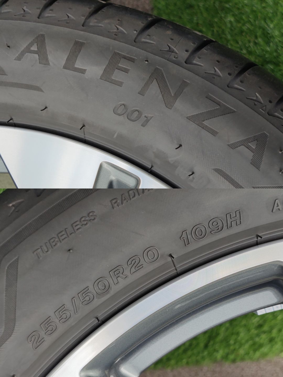 ~94% •255/50/R20 •Bridgestone 7+мм•Alenza 001• Літні ШИНИ •Audi E-Tron